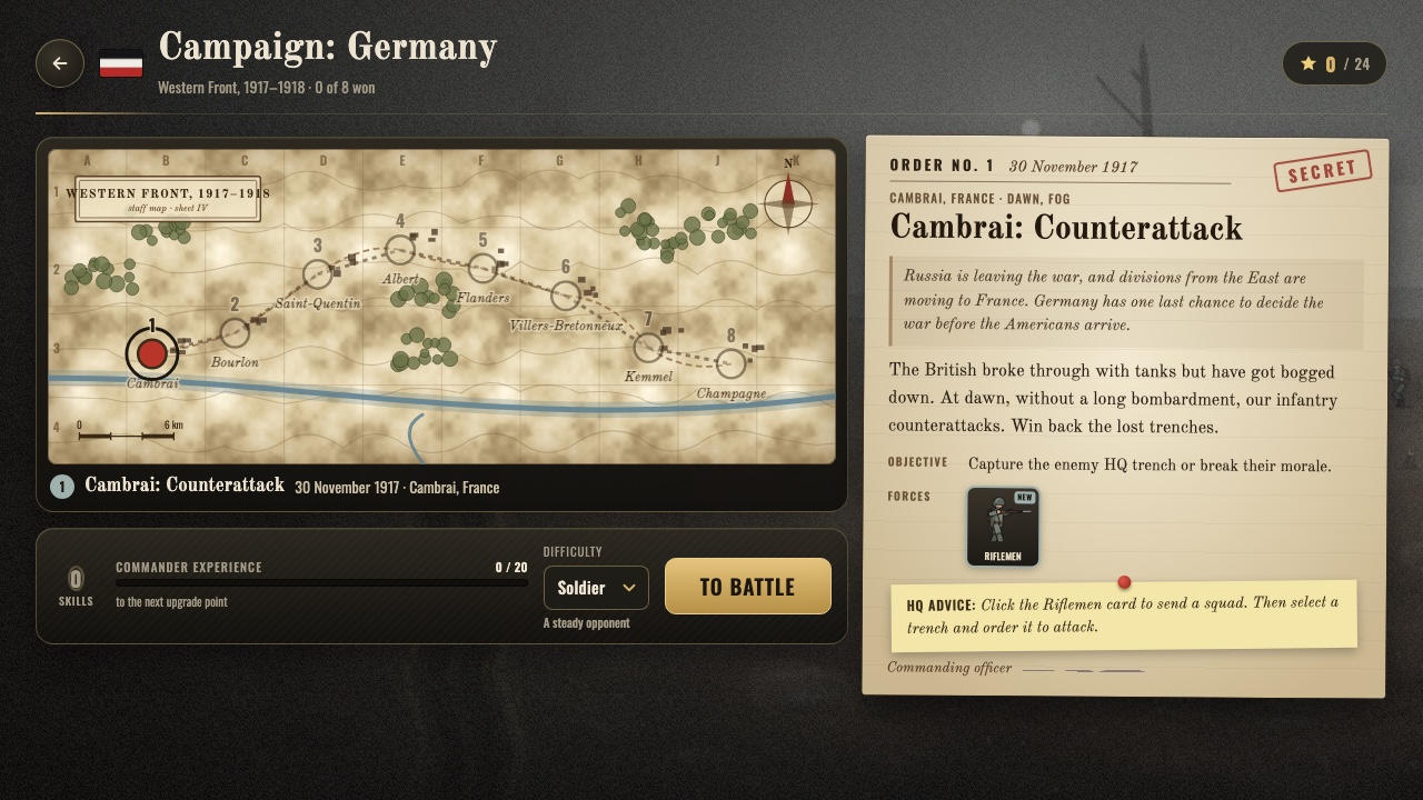 Campaign map